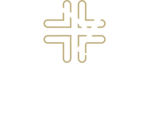 CareJet logo with a medical cross outlined in gold with heart shape wrapped around it