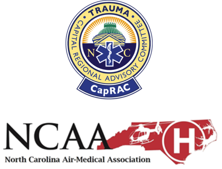 CapRac and NCAA partner logos